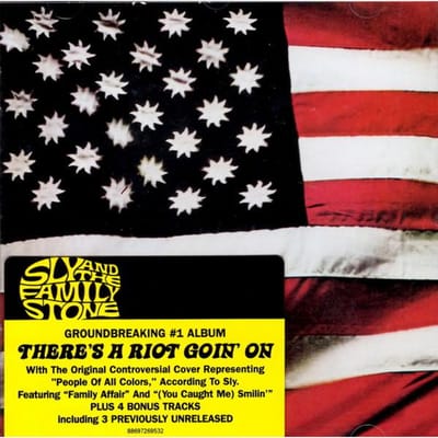 CD SLY & THE FAMILY STONE - THERE'S A RIOT GOIN' ON  88697269532 Epic 2007 Europe Soul/Funk Occasion red
