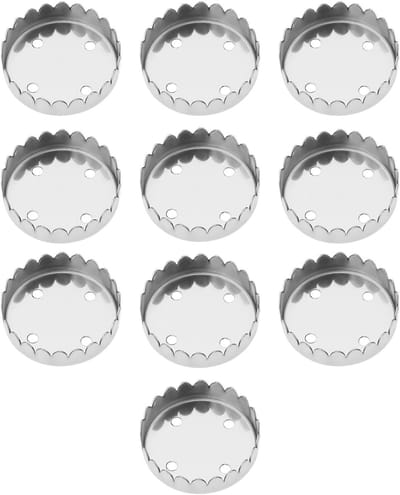 JHUBERS- Magnetische Zeephouder Duurzaam - 10 Stuks - Vervangcapsules - Metalen - 22x6mm - Corrosiebestendig - Zeepcapsule