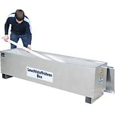 BAUER AL-D 150 tl-buisdoos, aluminium, toegankelijk voor rolstoelgebruikers, stapelbaar, B 1700 x D 465 x H 585 mm
