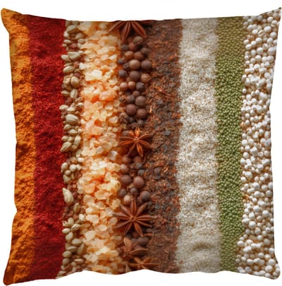 Sierkussens - Kussentjes Woonkamer - 50x50 cm - Banen - Verticaal - Kruiden - Variatie