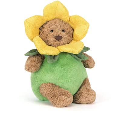 Jellycat Knuffels - Blossom Beige Bunny Petal - Konijn - Beige - Knuffel - 31 cm - Voor alle leeftijden