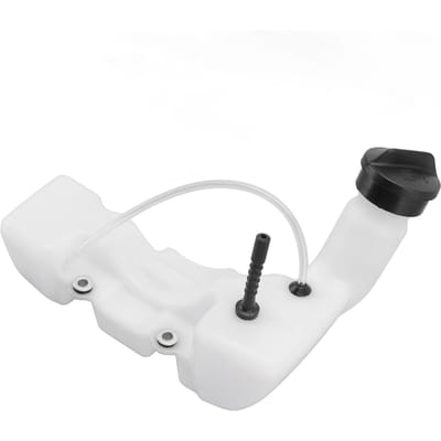 Remplacement Réservoir de Carburant Gaz Haute Dureté Assemblage Réservoir de Carburant Gaz avec Couvercle de Réservoir de Carburant Gaz pour STHIL FS120 FS200 FS250R white