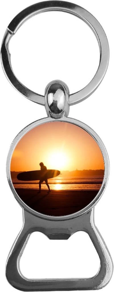 Bieropener Glas - Surfen