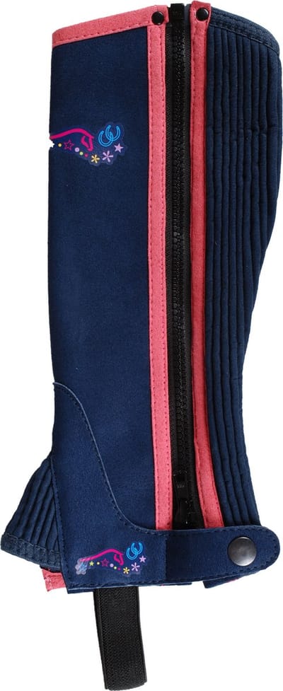 Mondoni Heartstrings Kinder Minichaps - Maat: 128 - Donkerblauw - Polyamide