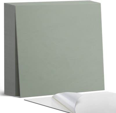 Coloray Plaktegels - Groente Zelfklevende Tegels - 20 cm x 20 cm - Groente Plaktegels - 20 stuks - Vierkant PVC Tegels - Plaktegels Badkamer - Plaktegels Vloer - Vinyltegels Vloer Zelfklevend - Wandtegel Zelfklevend