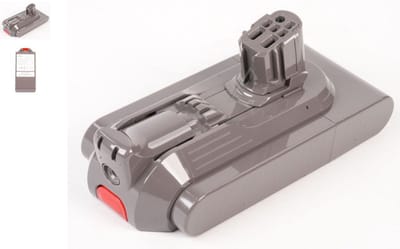 Classic 25,2V-2600mAH Accu voor de DYSON V12, vervanger voor origineelnummer 965470-01 - 2 Jaar garantie