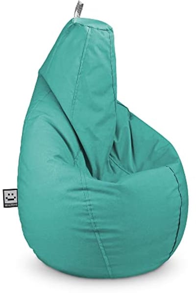 Comfortabele XXL Zitzak Stoel voor Binnen en Buiten in Turkoois