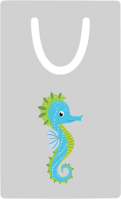 Hacebo® - Zeepaardje metalen boekenlegger - Vis - Dieren liefhebbers - Dierentuin - cadeau - aquariumdieren Bladwijzer boekenleggers - 7.6 cm x 5cm