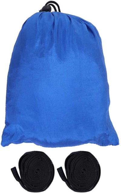 Camping Hangmat - Dubbel Bed - Buiten Ontspannen - Lichtgewicht Nylon - 200 kg - Blauw