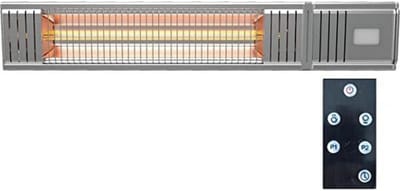 Infrarood Terrasverwarmer Wandmontage 1200W met Afstandsbediening
