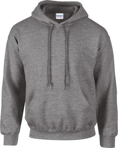 Gildan Heavy Blend™ Adult Hooded Sweatshirt GI18500 - Graphite Heather - XXL