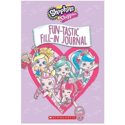 Fun-Tastic Fill-In Journal (Shopkins: Shoppies) - Scholastic