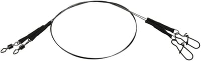 Vis Lood - Vissnoek Lijn - Vissen met Dobber - Knikvrij Titanium - 30cm 11kg - Zwart