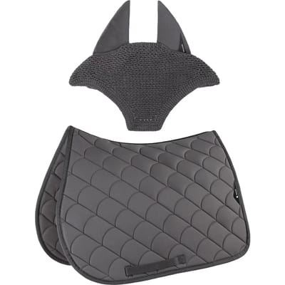 Zadelset voor paard en oorhuiver Equiline Eqvibe