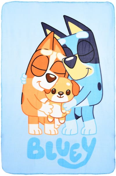 Bluey - Snuggle Time - Fleece Deken 100x150 cm - Zachte Kinderdeken