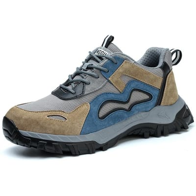 Lichte Veiligheidsschoenen Heren Anti-smash Anti-punctie Werk Sneakers Onverwoestbare Werkschoenen Beschermende Veiligheidslaarzen Beveiliging 38