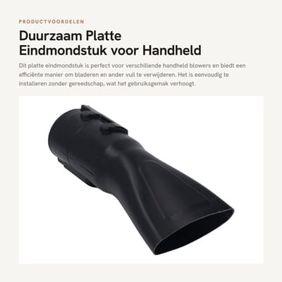 Dailygoods- Eindmondstuk Duurzaam - Gebitsprotecties - Mondstuk Stofzuiger - Efficiënt - Snelle Montage - Brede Toepasbaarheid
