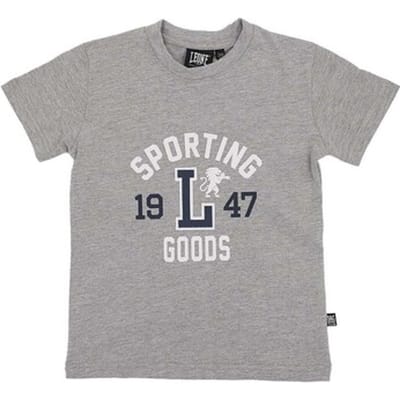 T-shirt Korte Mouw Leone 1947 Boy Short Sleeves College