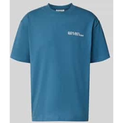relaxed fit T-shirt van pure katoen met motiefprint