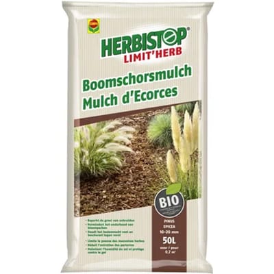Compo Herbistop Boomschorsmulch Limit'herb 50l