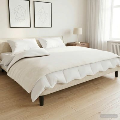 vidaXL - Gewogen - Dekentje - Wit - 120 - x - 180 - cm - 5 - kg - 100% - Katoen - 205T