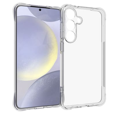 imoshion Hoesje - Geschikt voor Samsung Galaxy S25 Plus - Shockproof Case - Transparant