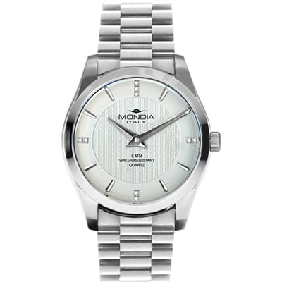 Mondia MI-746-SS-SLZ-CM Madison City Horloge