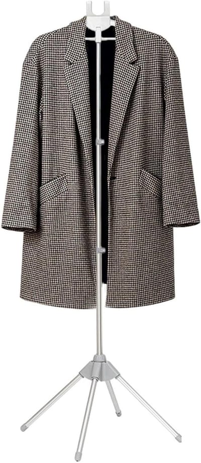 Kledingrek voor Stomen - Stoomrek Kleding - Kreukels Verwijderen - In Hoogte Verstelbaar - Max 155 cm - Grijs