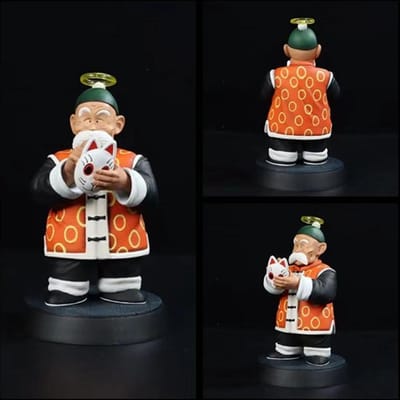 Dragon Ball Z Son Gohan Anime Figuur 18CM Goku Opa Zoon Gohan Actiefiguren PVC Beeld Verzameling Model Speelgoed Leuke Cadeaus black