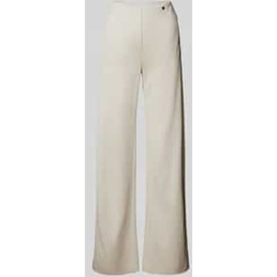 Stoffen broek met naadritszakken