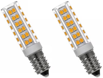 Spectrum LED Miniatuur Lamp E14 4.5W - 230V - 495 Lumen - 3000K Warm wit - Gezellig licht - Energiezuinig - 2 stuks
