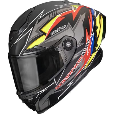 Volle motorhelm Scorpion Exo-Race Air Move On