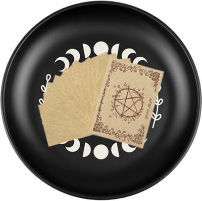 Gebedsschaal - Meditatie kom - Spirituele ceremonies - Roestvrij staal - 14 cm diameter - Maanfase