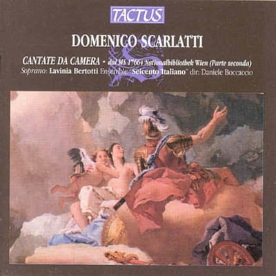Lavinia Bertotti, Ensemble Seicento Italiano, Daniele Boccaccio - Scarlatti: Cantate Da Camera (Parte Seconda) (CD)