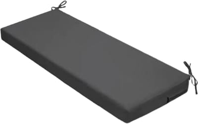Terrasbankkussen - Zitkussen Bank - Buiten Ontspannen - Waterdicht Polyester - 120-170 cm - Grijs