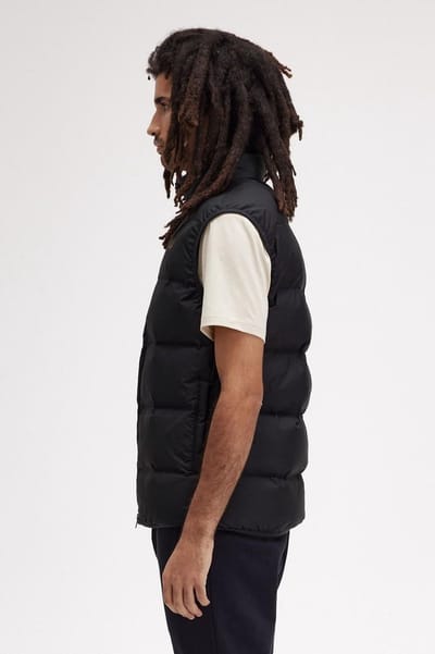 Fred Perry Insualted Gilet Black