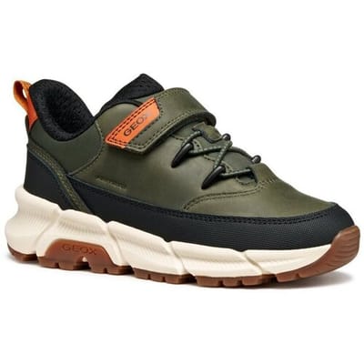 GEOX FLEXYPER PLUS ABX JONGENS Sneakers - MILITAIR GROEN - Maat 36