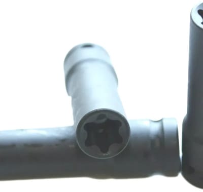 1/2" Slagschroefdop zeskant E20 78mm van Hoogwaardig Chroom-Molybdeenstaal voor Professioneel Gebruik met Veilig Kogelvanggroef en Optimale Krachtoverbrenging