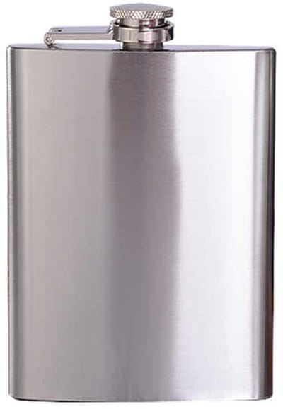 Heupfles - Zakflacon - Heupflacon - Platvink - 200ML - RVS - Drankflesje - CHPN