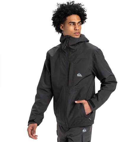 Quiksilver Overcast 10k Parka Zwart 2XL Man