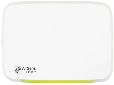S&P AIRSENS TEMP-regelaar en luchtkwaliteitsmeetapparaat CO2