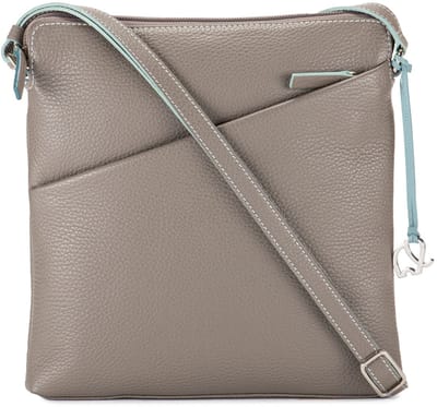 Mywalit Milano Schoudertas Leer 24 cm - Dames - soft grey