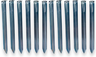 Redcliffs Outdoor Gear Tentharingen halfrond - 12 Stuks - 23cm - Extra Sterk - Verzinkt Staal