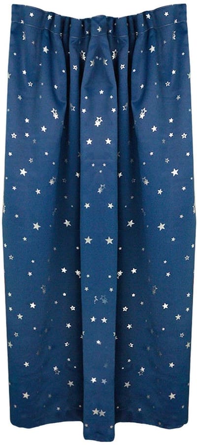 Cosensi- Verduisteringsgordijn 130x180cm - Blauw - Polyester - Kids Slaapkamer - Effectieve Zwartlicht - Wasbaar in de Machine - Raamgordijn