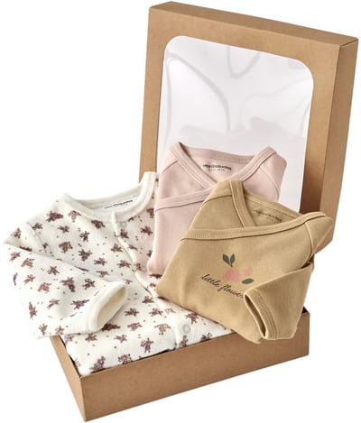 Vertbaudet Babyset - 3 delig - babypakje - 2 rompers