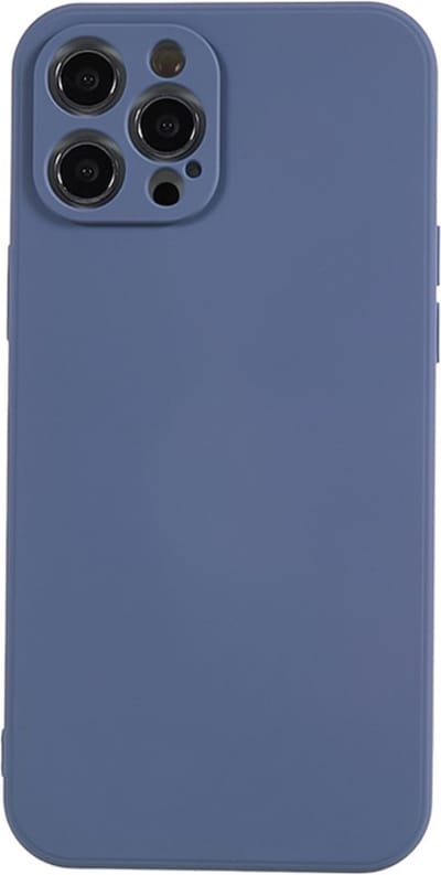 Coverup Hoesje - Geschikt voor iPhone 12 Pro Max Hoesje - Coverup Colour TPU Back Cover - Slate Grey