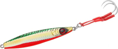 Kunstaas Slow Jig - Zwaar Lokaas - Diepzeevissen - Dubbele Assist Haken - 200 gram - Kleur 421