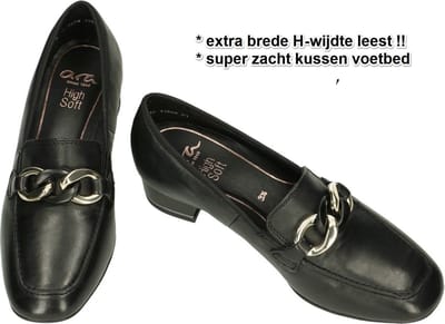Ara -Dames - zwart - pumps & hakschoenen - maat 36