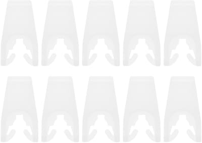 Dailygoods- Reparatieclips 10 Stuks - Kunststof - Compatibel met Renault Laguna II - Espace IV/V - Raambediening - Wit - Raamclips