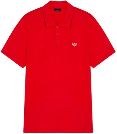 Emporio Armani Em000571_af20424 Korte Mouw Poloshirt Rood M Man